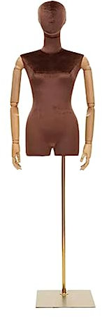 Schneiderpuppen Weibliche Schaufensterpuppe, Torso, Dummy-Halbkörperpuppe, modisch, vielseitig, weibliche Schaufensterpuppe, Körperbekleidung, Modelle, schnelle Montage leicht tragbar