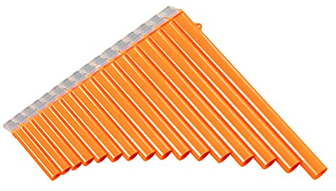 COMETX Pan Flöte 16 Rohr-Pfannenflöte G-A2 Schlüsselpfannenrohre ABS-Panpipes Chinesisches Traditionelles Blasinstrument mit Tragetasche