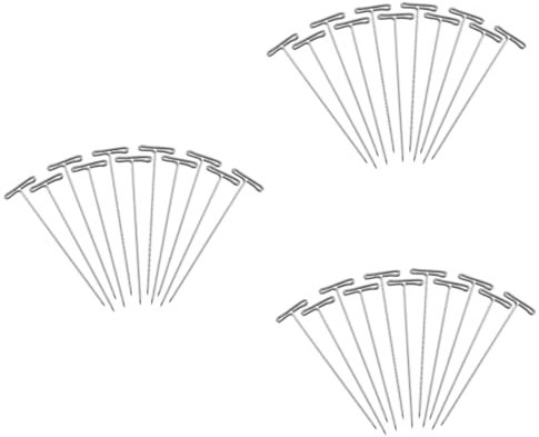 HOODANCOS 3er-Set Perücken-t-stücke 70 Stück 5 1 cm -t-stücke Zur Perückenherstellung T-stücke Für Perücken Mit Aufbewahrungsbox Aus Kunststoff 70 Stück * 3