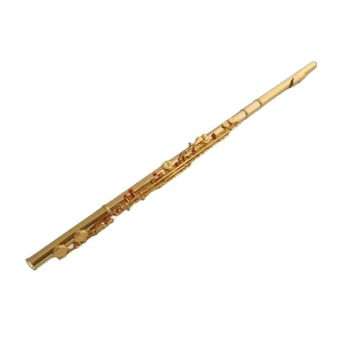 Flöjt Nybörjare Set Flöte Instrument 16 Loch Geschlossen Loch Gold C Taste E Taste Gebogen Anfänger Professionelle Qualität Prüfung
