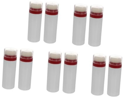 CLISPEED 5 Sätze Tragbare Puffflaschen Für Babypuder Praktische Aufbewahrung Von Körperpuder Für Und Zuhause Puderquaste Zufällige Deckelfarbe 2 Stück * 5