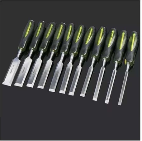 Wood Chisel Set - Precision Mortise and Firmer Chisels for Carving and Shaping, Ideal for Woodworking