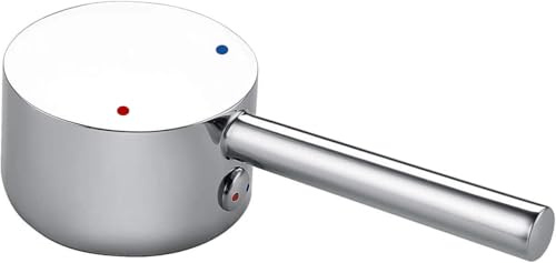 Mixer Tap Single Lever Handle Hot Cold Reviver Faucet Handles Lever for 40mm Tap Cartridge Kitchen Bathroom Taps Handle Replacement