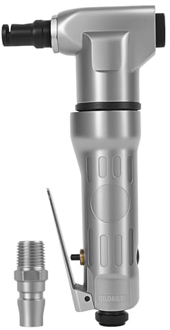 Handheld Pneumatic Metal Cutting Tool, Precise Nibbler Metal Cutter High Hardness Blade Air Scissors for Cutting Stainless Steel Aluminum Wood