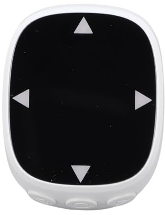 Fockety -Scrolling-Ring mit 5.3, Multifunktionale Touchscreen-Fernbedienung für TikTok, Fotografie, Kompatibel mit, Telefonen, Tablets (White)