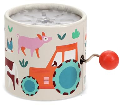 Rex London Winding music box - Farmyard
