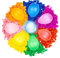 Belmalia 1000 Wasser-Bomben Mega-Pack Bunte Wasserballons mit Auffüllhilfe in Rot Gelb Lila Blau Orange Pink Grün