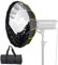 NiceFoto Parabolic Softbox 23.6 inches/ 60cm Professional Quick Set-up Deep Soft Box with Grid and Bowen Mount for Studio Flash LED Light Photography
