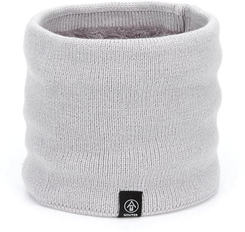 HGDGears Winter Halsschlauch Herren und Damen,Loop Schal Gesichtsmaske,Winddichte Kreisschlaufenschals Fleece Schal Schlauchtuch für Sport Outdoor Fahrrad Ski Joggen