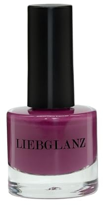 Liebglanz, Veganer Nagellack, Lolita (magenta), 100% Vegan, Schadstoffarm und Tierversuchsfrei, Made in Germany, 8ml