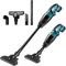 Oamger Aspirapolvere senza fili per Makita 18 V Batteria, Aspirapolvere portatile 8000 Pa, scatola di polvere da 0,75 L per casa e auto, aspirapolvere a mano aria compressa per auto, casa, PC ufficio