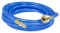 as - Schwabe Druckluftschlauch 15 m - max 15 bar - Anschlus NW 7,2 - Pressluftschlauch 9 x 3mm mit Polyestergewebeeinlage – Kompressorschlauch mit Schnellverschlusskupplung & Stecktülle – blau, 12707