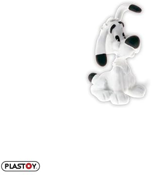 Plastoy Asterix Figur Idefix sitzend - Kunstharz - 4 cm