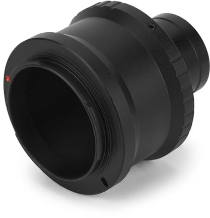 Topiky T2-NEX Objektiv Adapter Ring, T2 Mount Aluminiumlegierung 1,25 Zoll Teleskop für NEX E Mount DSLR Kamera Adapter Ring