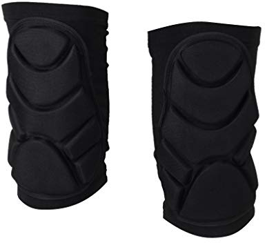 Inzopo, Paraginocchia 1 paio di ginocchiere con imbottitura in schiuma per pallavolo, basket, sport, sci, pattinaggio L