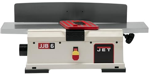 JET 6-Inch Benchtop Jointer, Helical Head, 1Ph 115V (JJ-6HHBT)