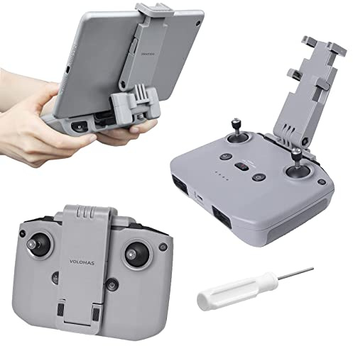 VOLOHAS RC-N3 Tablet-Halterung Faltbar ohne Demontage für DJI RC-N1/RC-N2 Fernsteuerung (für DJI Mini 5 Pro, FLIP, NEO, Mini4K/4Pro/2) Tablet Stand Halter für i-Pad Mini/Mini4/2020/Air/i-Pad | Fernsteuerung (für DJI Mini 5 Pro, FLIP, NEO, Mini4K/4Pro/2) Tablet Stand Halter für i-Pad Mini/Mini4/2020/Air/i-Pad