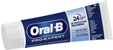 Oral-B Pro-Expert Protección Profesional Pasta Dentífrica, Pack Ahorro 2x75 ml, Dentífrico Que Protege Contra La Placa
