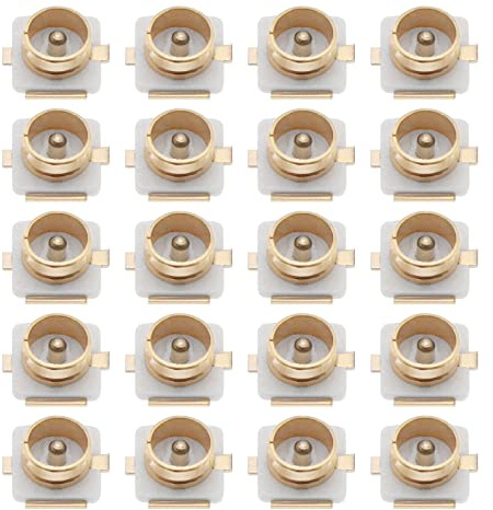 80PCS IPX U.FL RF Connettore coassiale SMD SMT Saldatura PCB Mount Presa Jack Femmina per Antenna Wireless Lan Attrezzature Cavo coassiale