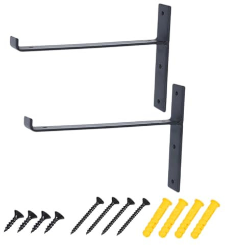 Amosfun 1satz Diy Wandregal Aus Teiliges Set Kreatives Vintage Bücherregal Für Wohnzimmer Und Büro Platzsparende Aufbewahrungslösung Installieren
