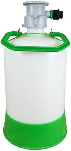 ich-zapfe.de Reinigungsfass für Bierleitungen, Reinigungs-Set für 5 l Zapfsysteme, Hahnkopf: Typ S