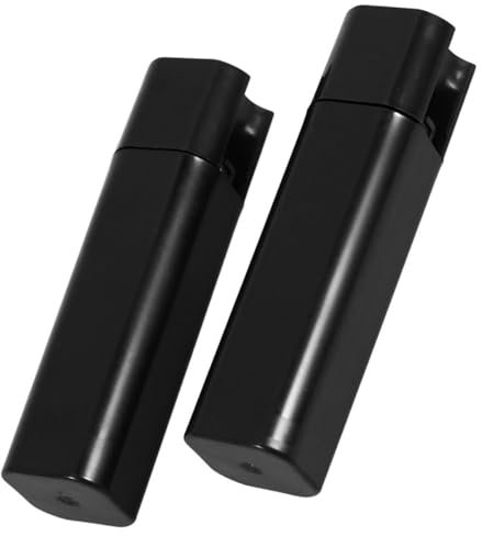 PRETYZOOM 2stücke Rolloschnurhalter Aus Jalousiezubehör Schwarze Zugschnurquaste Raffrollo-beschlagsatz Installieren Für Jalousien Und Vorhänge