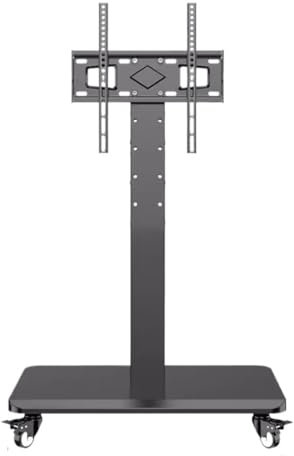 Supporto per TV mobile regolabile in altezza con ruote per la maggior parte dei televisori da 32 a 60 pollici Supporto universale per TV da pavimento per camera da letto Supporti televisivi universali