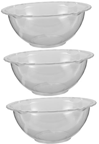 SAFIGLE 3pezzi Vasca Trasparente Per Lavabo Piccolo Multifunzionale Per Trattamenti e Lavaggio Per e Domestico
