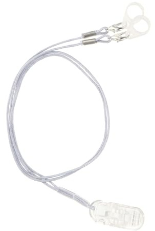 Homoyoyo Tragbares Bte Seil und Anti Verlust Lanyard für Hörgerät Sicherungsband aus Nylon mit Sicherheitsclip Leicht zu Bedienen für Senioren