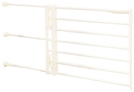 siduytin Skalbar valpgrind för att kliva över, valp med järndörr med stark lasttrappa Isoleringsdörr Husdjur och spädbarn, Höjd 36 cm