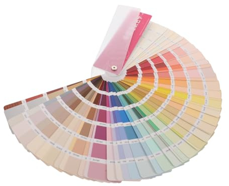 iplusmile Cartes Échantillons Couleur Peinture Standard Teintes Palette Pratique pour Projets DIY Architecture et Décoration