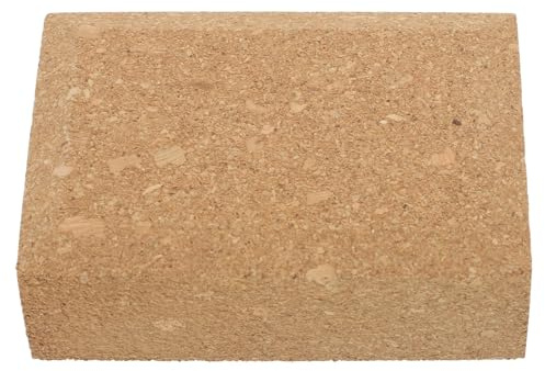 PENIKOKO Cork Sandpaper Holder Sandpaper Grinding Block DIY Leather Craft Tool Small Size for Hand Sanding and Leather Polishing