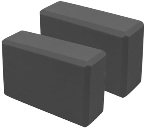 Yogablock – 23 x 15 cm yogastegel, bärbar lätt design | halkfri EVA gymtegel med lätthet, skumblock för pilatesträning förbättrar styrkan, balans, flexibilitet, hemträning