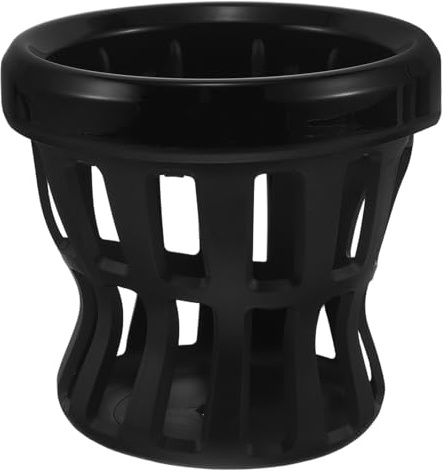 Healvian Motorcycle Cup Holder Black Mesh Drink Bottle Cage Adjustable Water Bottle Holder for Cruiser Handlebar Compatible with Motorbike Scooter Passenger Use