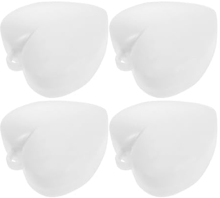 Hemobllo 4 Pesas para Globos en Forma de Corazón Contrapesos Decorativos para Globos de Aluminio Colgantes para Shower y Fiestas Ideales para Centros de Mesa y Decoración de