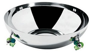 Alessi BA-ROCK Tafelaufsatz aus Edelstahl