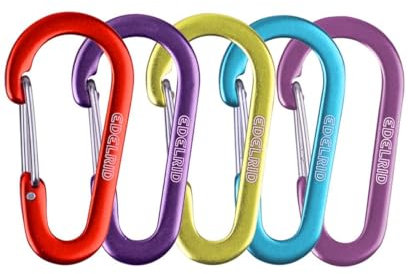 Edelrid Karabiner Micro 3, Assorted Colours, 718690039000