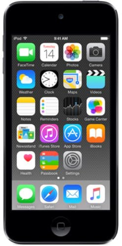 Apple iPod Touch 16GB 6th Generation with Accessory Bundle - Space Gray (Refurbished)