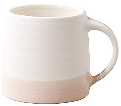 KINTO Tasse SCS-S03 320 ml 0,32 l weiß rosa Porzellan 20754 hergestellt in Japan
