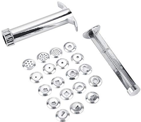 Juego de Pistola de Extrusión de Arcilla de 19 Discos Conjunto de Pistola de Arcilla Herramienta de Sugarcraft Profesional Extrusora de arcilla Profesional Conjunto de Escultura