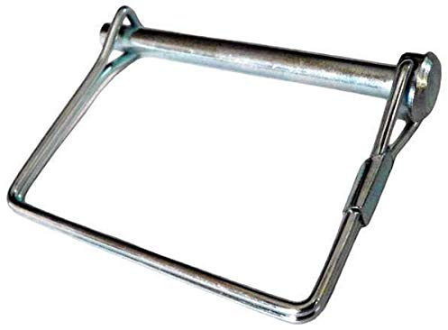 Safety Pin, Snap, Zinc, 3/8 D x 3 9/16 L, Sq