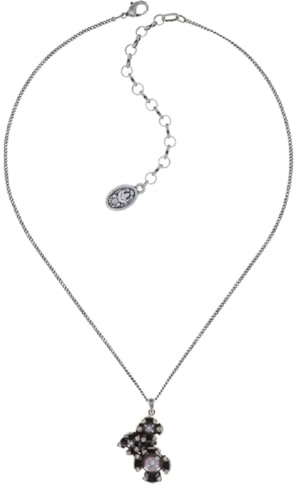 Konplott Kette mit Anhänger Petit Fleur de Bloom Rosy Kiss - Damen - Messing - Schmuck - Kette