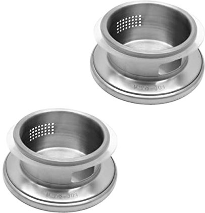Edelstahl Krugdeckel mit Sieb für Wasserkocher, Silber
