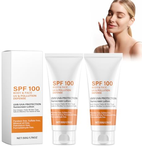 Crème Visage Hydratante Protection Solaire Quotidienne, Lotion Anti-Rides Raffermissante Pour Les Peaux Sensibles Et Sèches