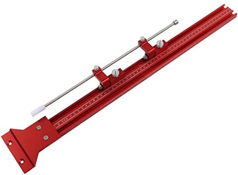 Parallelschiene, System aus Aluminiumlegierung, 300 Mm, Kreissägenzubehör, Skala, Woodw Tack Set für Hobelmaschine