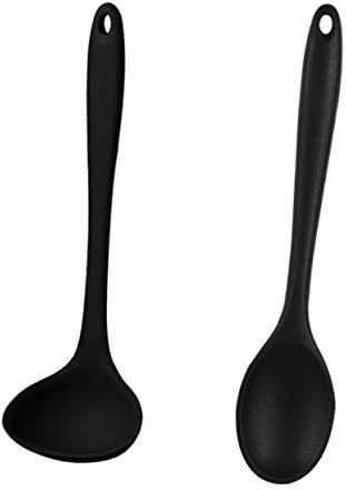 CIYODO 2stücke Silikon Reislöffel Für Zuhause Und Restaurant Essenslöffel Für Suppe Leicht Und Tragbar Für Küche Und Picknick