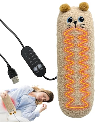 Plüschtier-Heizkissen, Mehrzweck-Heizkissen für Katzen, steckbares | Heizkissen, USB-Heizkissen mit Timer für Zuhause, Firma, Auto, Reisen