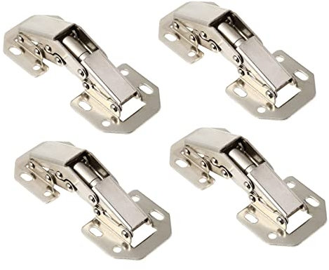 AUTSUPPL 4stücke Schwere Möbel-hinges Für Küchenschränke Türscharniere Mit Schrauben Einsetzbar Für Schränke Tische Und Möbel Hochwertiger Langlebiger Installieren