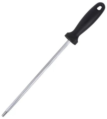 Honing Rod- 8 Inch Professional Kitchen Knife Sharpener Rod, Japanese High Carbon Knife Steel with Non-Slip Handle, Kitchen Knife Sharpener Repair, Used for Daily Maintenance of Kitchen Knives.