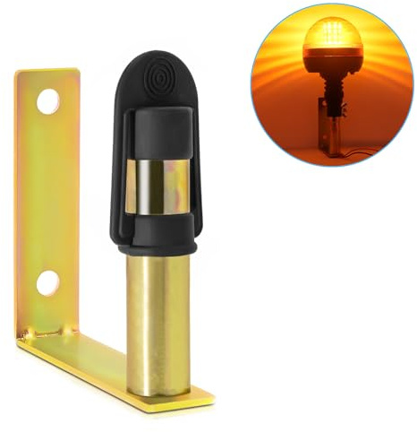 Biqing 1PCS Support gyrophare support de gyrophare pour tracteur Universel (avec câble et capuchon étanche )pour le montage du voyant d'avertissement rotatif de chariot élévateur avec fil